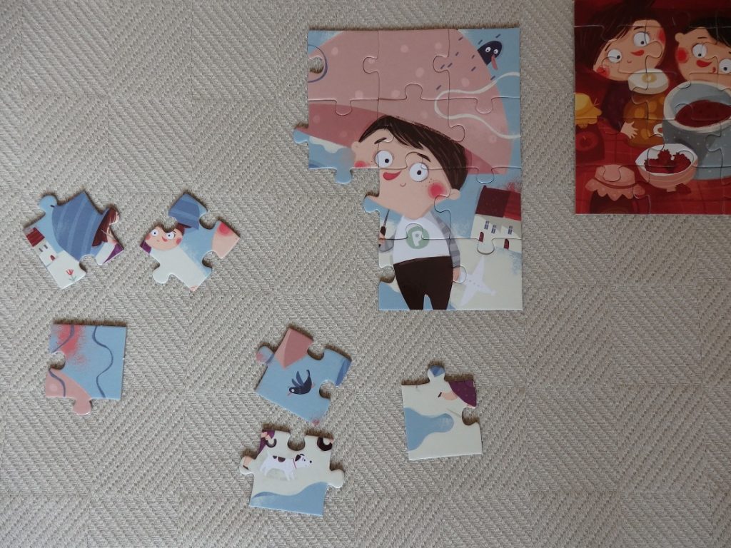 Puzzle 3w1 Nasza Księgarnia Pucio
