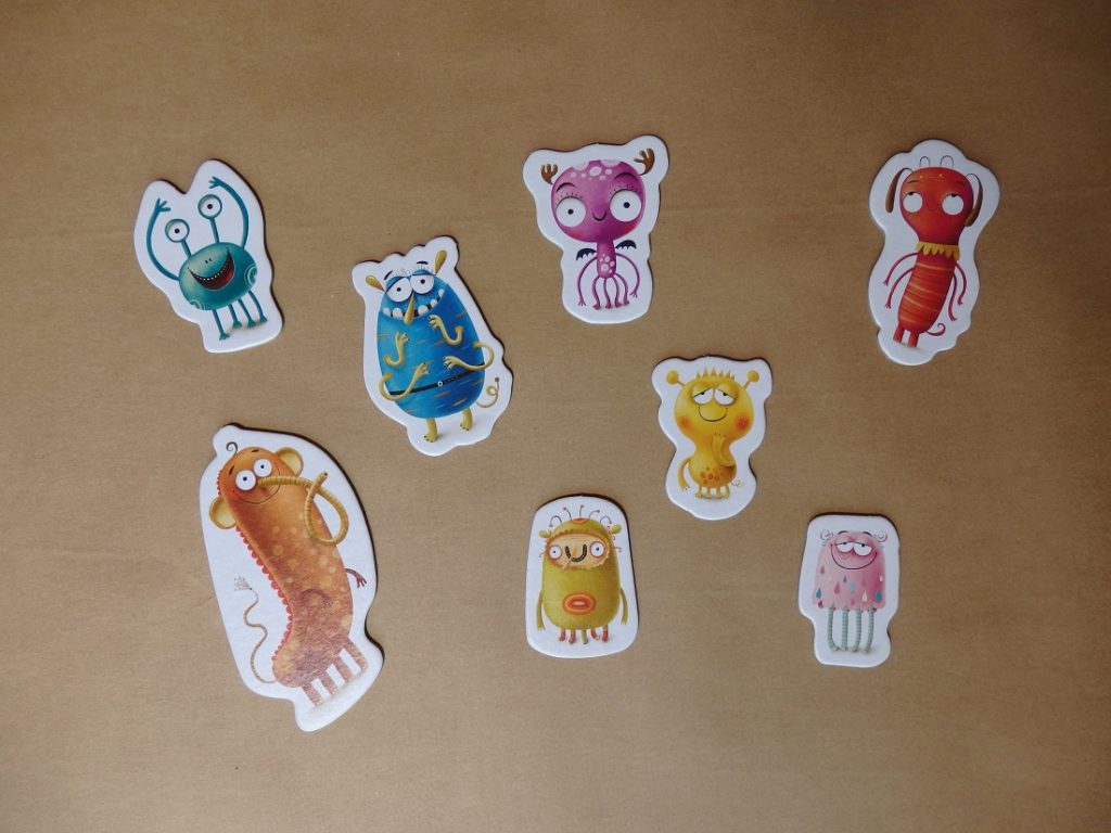 Gra planszowa "Potworne porządki", Nasza Księgarnia, Maciej Szymanowicz