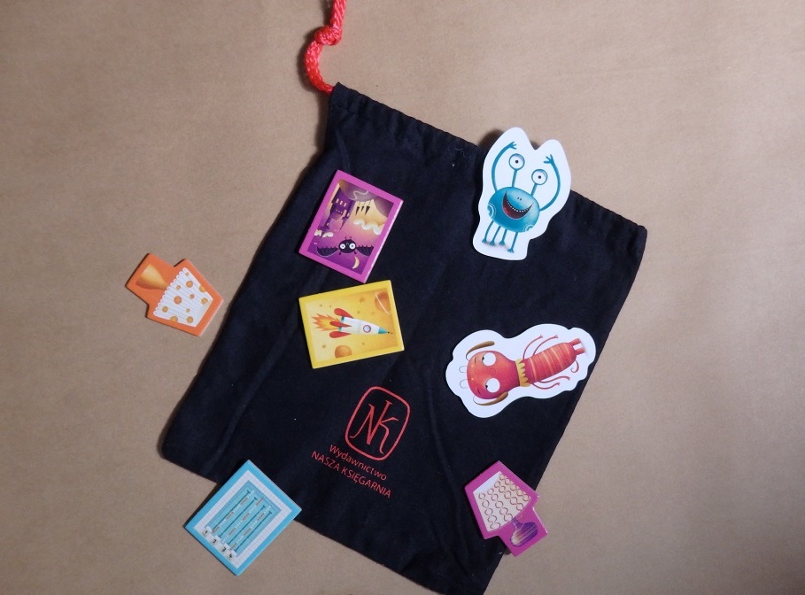 Gra planszowa "Potworne porządki", Nasza Księgarnia, Maciej Szymanowicz