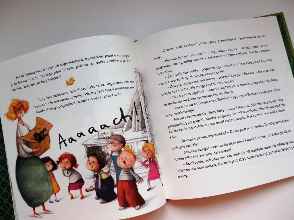 Dusia i Psinek Świnek. Zwierzątko do kochania